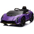 thumbnail image 1 of KingToys Purple Licensed 12V Lamborghini Autentica 4x4 Kids Ride On Car With RC, 1 of 3