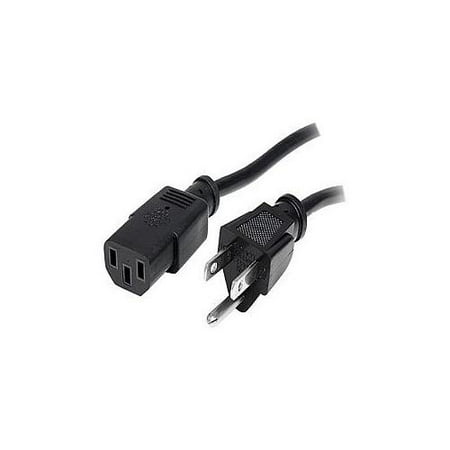 StarTech.com Standard Computer Power Cord - NEMA5-15P to C13 - Power cable (125 VAC) - NEMA 5-15 (M) - IEC 320 EN 60320