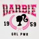 thumbnail image 4 of Pack de 2 Remeras Barbie para Niñas con Logo Girl Power Talle 4/5, 4 of 6