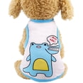 thumbnail image 3 of Fashion Dog Clothes Puppy T-shirt Pet Cartoon Clothing Small Pet Supplies Summer Shirt Casual Vest, 3 of 4