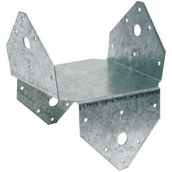 Simpson Strong Tie BC6Z ZMAX Galvanized 18-Gauge 6X Post Cap/Base 10-per Box