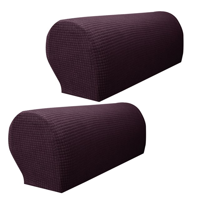 Juego de 2 Para Reposas de Sofá de Muebles de A Prueba de Agua - Café Sunnimix Fundas impermeables para reposabrazos de sofás