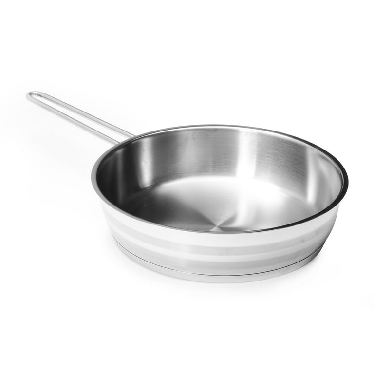 Korkmaz 18/10 Stainless Steel 10 Inch Aluminum Core Deep Frying