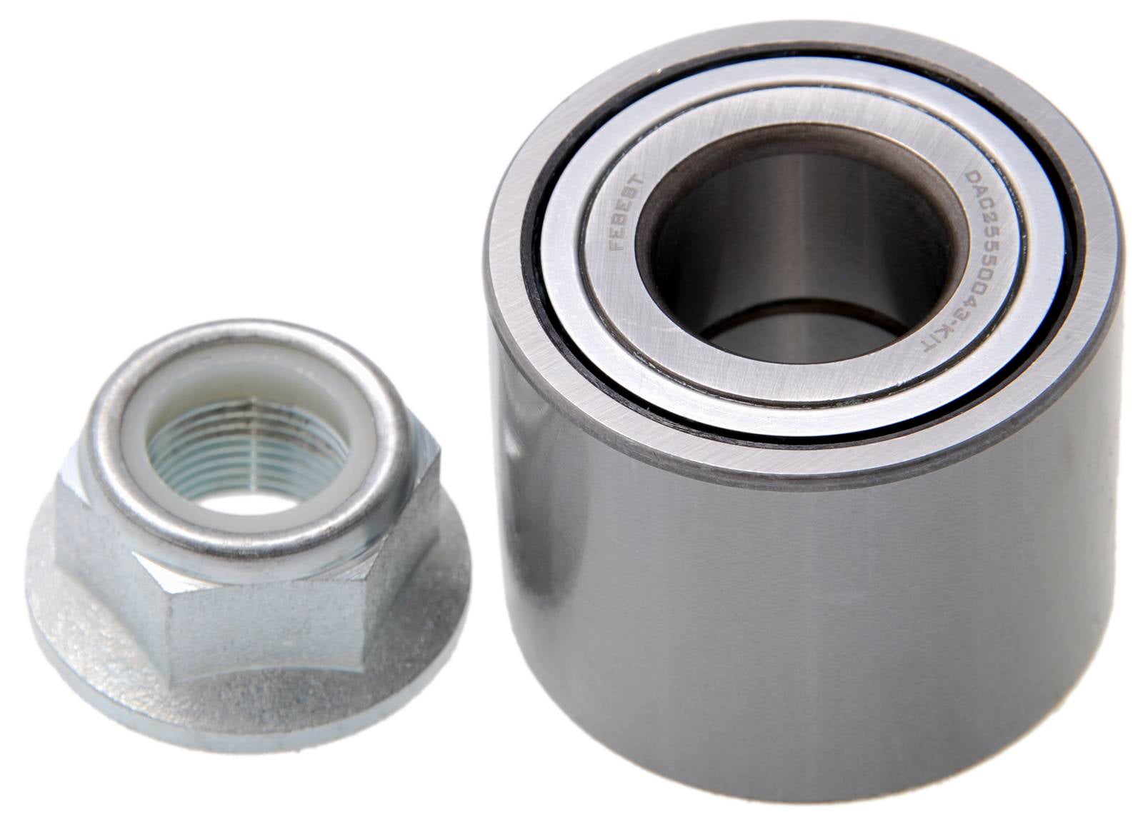 Febest REAR WHEEL BEARING REPAIR KIT 25X55X43 DAC25550043KIT OEM 7701205596