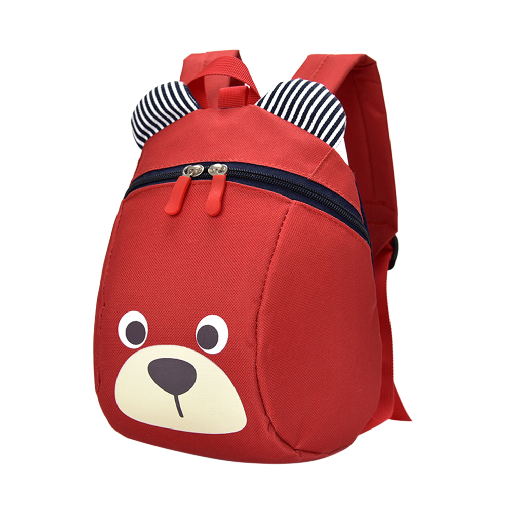 MeterMall Kid Cute Bear Pattern Schoolbag Cartoon Backpack Shoulder