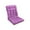 Purple, variant on Beautynvta Rocking Seat Cushion with Ties, Non-Slip Desk Chair Cushion, Soft Breathable Seat Cushion with High Back Support for Office Dorm Dining Room Kitchen Chairs