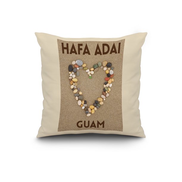 Hafa Adai Guam Stone Heart On Sand Dark Lantern Press Photography x Spun Polyester Pillow White Border Walmart Com Walmart Com Hafa Adai Guam Stone Heart On Sand Dark Lantern Press Photography x Spun Polyester Pillow White Border Walmart Com Walmart Com