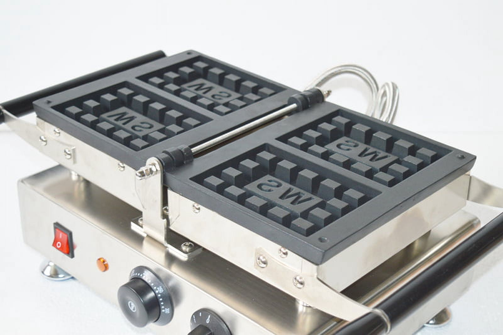 Techtongda Nonstick Electric Square Shaped Waffle Maker Iron Machine