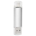 thumbnail image 4 of Unidad Flash Disco U Práctico De Aleación De Aluminio 2 En 1 USB2.0 Para Almacenar Videos Almacenar Fotos Almacenar Música Almacenar Archivos, 4 of 8