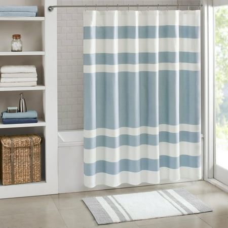 Home Essence Spa Waffle Shower Curtain with 3M Treatment