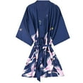 thumbnail image 4 of zanvin Vêtements de Nuit Femmes Soie Simulée Pyjamas Dames Lingerie Peignoir Robe de Chambre Mariée Robe de Chambre, 4 of 5