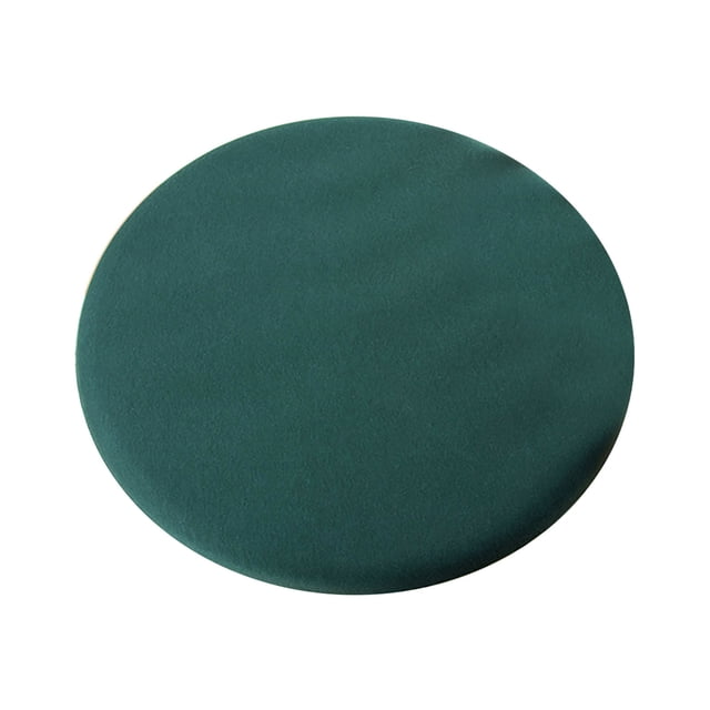 Round Knitted FoamSeat Cushion- Spring/Summer Inspired- Classic Vintage Style Pattern- Office Cushion