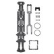 thumbnail image 1 of Chasis De Coche RC, Kit De Chasis De Fibra De Carbono De Alta Resistencia De Peso Ligero Profesional Para 1:10 RC Drift Car, 1 of 8