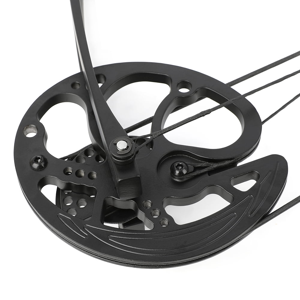 M133 Compound Bow, Adjustable 0-70 lbs Draw Weight, 16.4"-30" Draw Length, 30" Axle-to-Axle, 6.6" Brace Height, 325 FPS, 80% Let-Off, Aluminum Alloy, Hunting Archery Bow for Adults