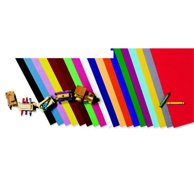 Pacon Corporation 4Ply Railroad Poster Board Black