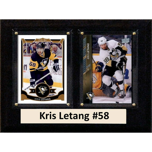 Kris Letang Pittsburgh Penguins 6'' x 8'' Plaque