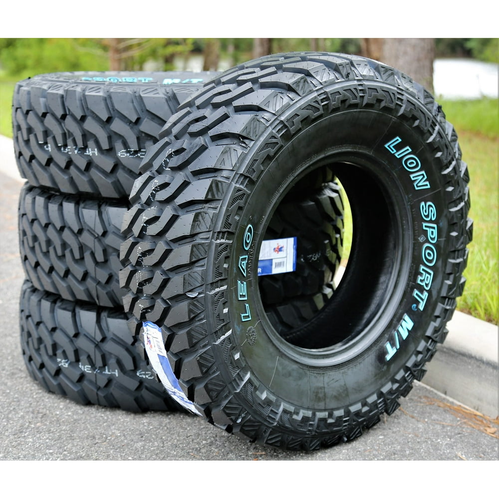 Set of 4 (FOUR) Leao Lion Sport MT LT 265/75R16 Load E (10 Ply) M/T Mud