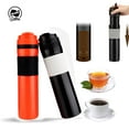 thumbnail image 2 of Icafilas 350ML Coffee Tea Portable French Press Coffee Maker Coffee Bottle Insulated Travel Mug Hand Pressure Coffee Pot for Car, 2 of 12