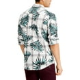 thumbnail image 3 of Inc International Concepts Mens Regular-fit Plaid Botanic Print, White Pure, Medium, 3 of 3