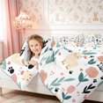 thumbnail image 5 of Manfei Cartoon Alpaca 7-Piece Twin Bedding,Spring Garden Bedding Comforter Set,Reversible, 5 of 6