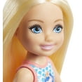 thumbnail image 3 of Barbie Club Chelsea Doll, Small Doll with Long Blonde Hair, Blue Eyes & Mermaid-Graphic Swimsuit, 3 of 6
