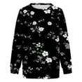 thumbnail image 4 of Sweatshirt for Women Perfect For Daily Wear or Loungewear! Cozy Picks for Every Soft Fabrics L Black Sweatshirts, 4 of 4