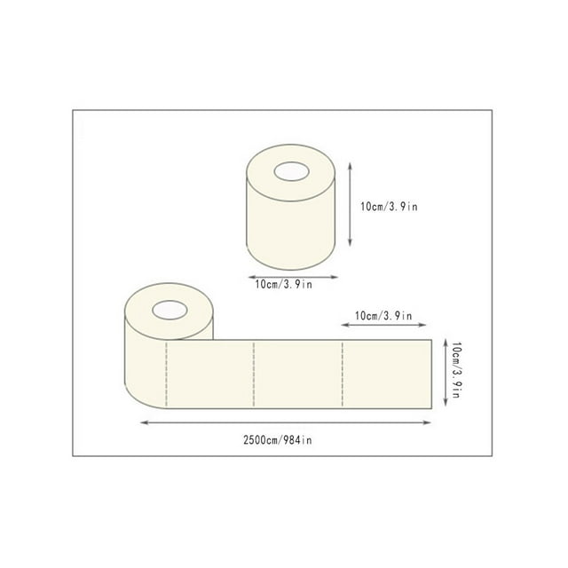 Papel de Navidad Rollos de Impresión de Navidad, Papel Higiénico, Servilletas Sanitarias, Pulpa de Madera, Papel Higiénico de Doble Capa para el Hogar Servilletas Papel Todos los Días