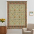 thumbnail image 2 of Boho Geometric Abstract Floral Sheer Curtains 54" Long, Vintage Ethnic Flower Textured Light Filering Curtains, Breathable Simi Curtain Privacy Drapes for Kitchen Bathroom Small Window Treatment, 2 of 9