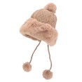 thumbnail image 1 of unbranded Gorro Térmico De Para Mujer En Poliéster Transpirable Color Café, 1 of 7