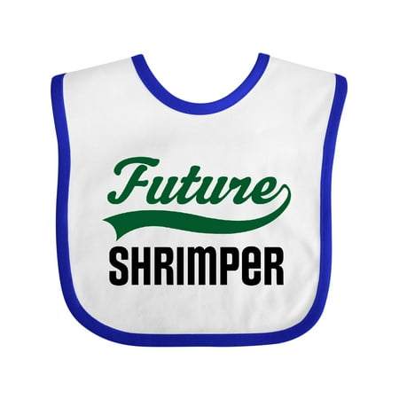 

Inktastic Shrimping Future Shrimper Gift Baby Boy or Baby Girl Bib