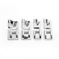 thumbnail image 2 of Presser Foot, Rolled Hem Presser Foot Thin Fabrics Available Stainless Steel Material Easy Sewing  for Embroidery for Sewing Ropes, 2 of 8