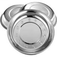 thumbnail image 6 of 12 Piece Durable Round Stainless Steel Dinner Plates 7.75" Dinner Plates Dish, Picnic, Home, Restaurants, 6 of 10