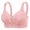Pink, variant on iHPH7 Plus Size Full Coverage Bras, Plus Size Bras for Women, Wireless Bras for Women, Push Up Bra, Wide Strap Bras for Women, Beige A