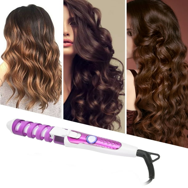 How to make spiral curls with a curling iron hotsell