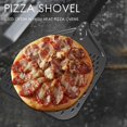 thumbnail image 2 of Perforated Pizza Peel, 12 Inch Rectangular Pizza Peel Turning Pizza Peel Pizza Shovel for Baking Homemade Pizzas, 2 of 5