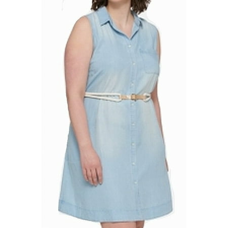 walmart plus size denim dresses for women size