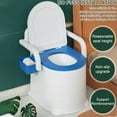 thumbnail image 5 of golytefs Bedside Commode Portable Commode Toilet Heavy Duty Non Slip for Elderly Disabled, 5 of 9