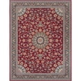 thumbnail image 2 of Unique Loom Outdoor Traditional Collection Area Rug - Wisdom (9'  x 12' Rectangle Red/Brown), 2 of 9