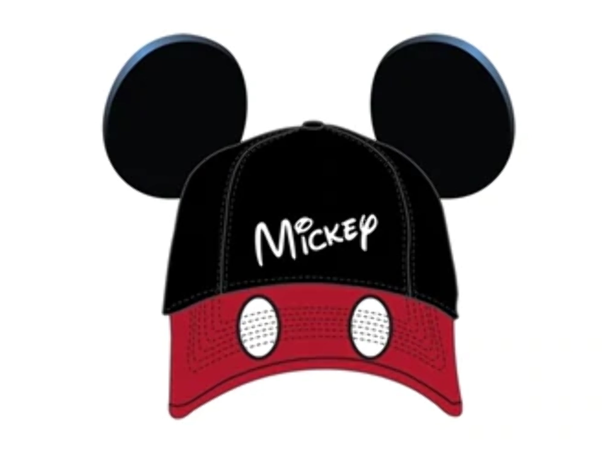 mickey mouse ears baseball cap for adults