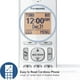 thumbnail image 4 of Teléfono inalámbrico Panasonic KX-TGC200W, pantalla de 1.6 pulgadas, blanco, 4 of 7