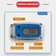 thumbnail image 3 of 1/15/2 Inch PCB Electronic Flow Indicator Digital Turbine Flow Meter Petrol Fuel Kerosene Methanol Water Sensor Counter, 3 of 5