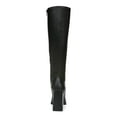thumbnail image 2 of BAR III Womens Black Haydin Square Toe Block Heel Zip-Up Dress Boots 8 M, 2 of 4
