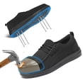 thumbnail image 2 of Fidabo Slip On Steel Toe Shoes Men Puncture Proof Indestructible Steel Toe Work Shoes Lounging Walking Sneakers Steel Toe Loafers, 2 of 6