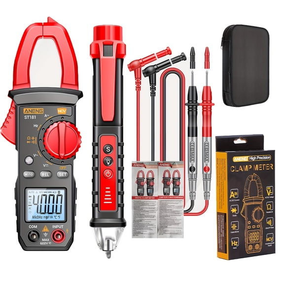 SMLCON Digital Clamp Meter Multimeter Tester 4000 Counts NCV AC Current 600V