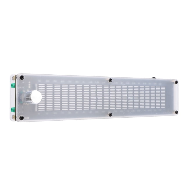 Music Spectrum Analyzer, Music Spectrum Display Enhanced Performance Digital Equalizer 15 Band DSP Dual Channel for Studio