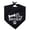 A003- Style C, variant on Dog Bandana Graduation Themed Triangular Pet Scarf 1 Piece For Graduation Season Pet Decoration