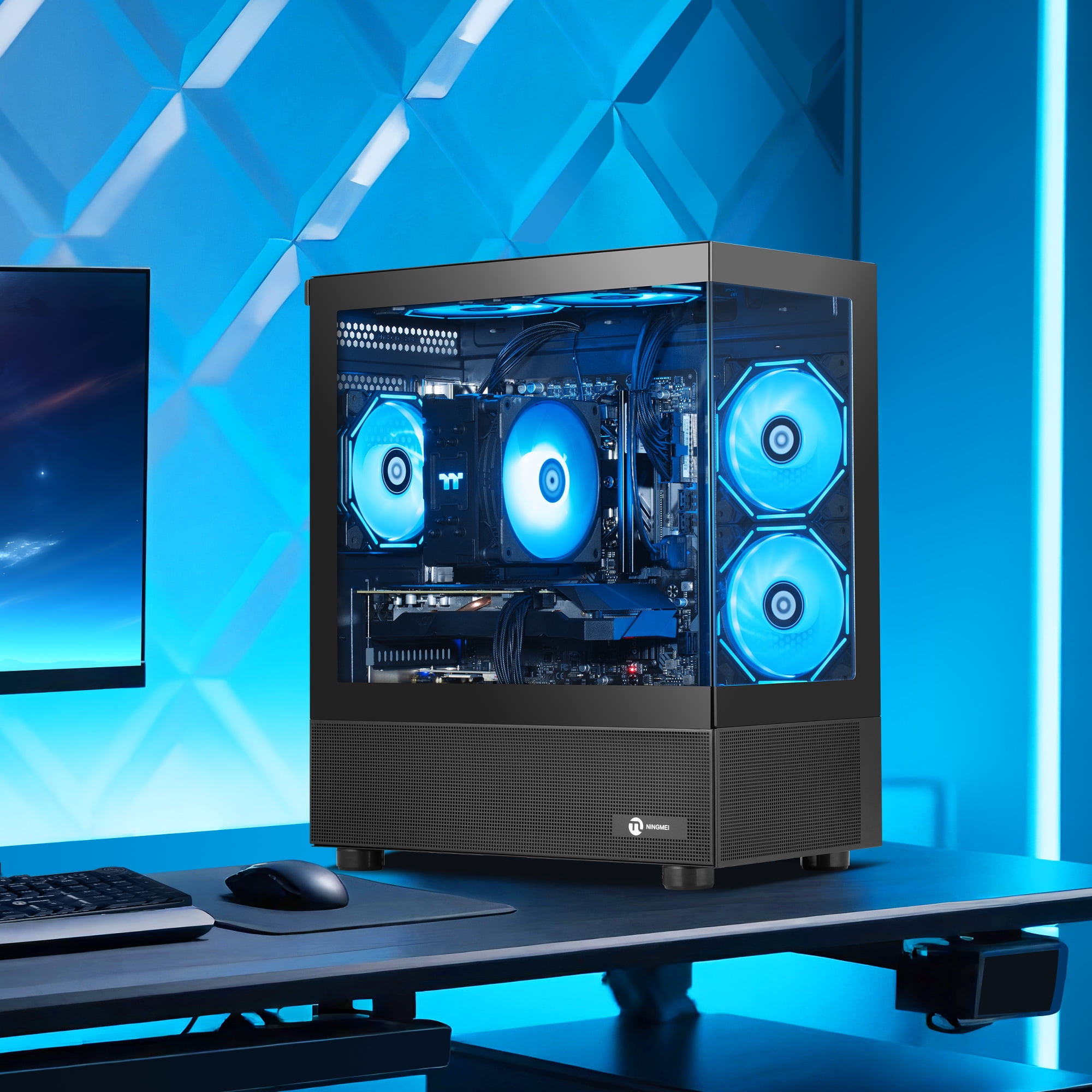 Ningmei Gaming PC Desktop AMD Ryzen 5 5500 NVIDIA GTX 1660
