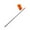 Orange, variant on hengtong Cat Feather Toys with Bells 57cm String Catcher Exerciser Accompany Activity Cat Pink