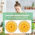 thumbnail image 5 of Masteelf 3 Pcs Rattan Baskets Organizer Snack Basket Practical Baskets 14.00X14.00X5.50CM, 5 of 8