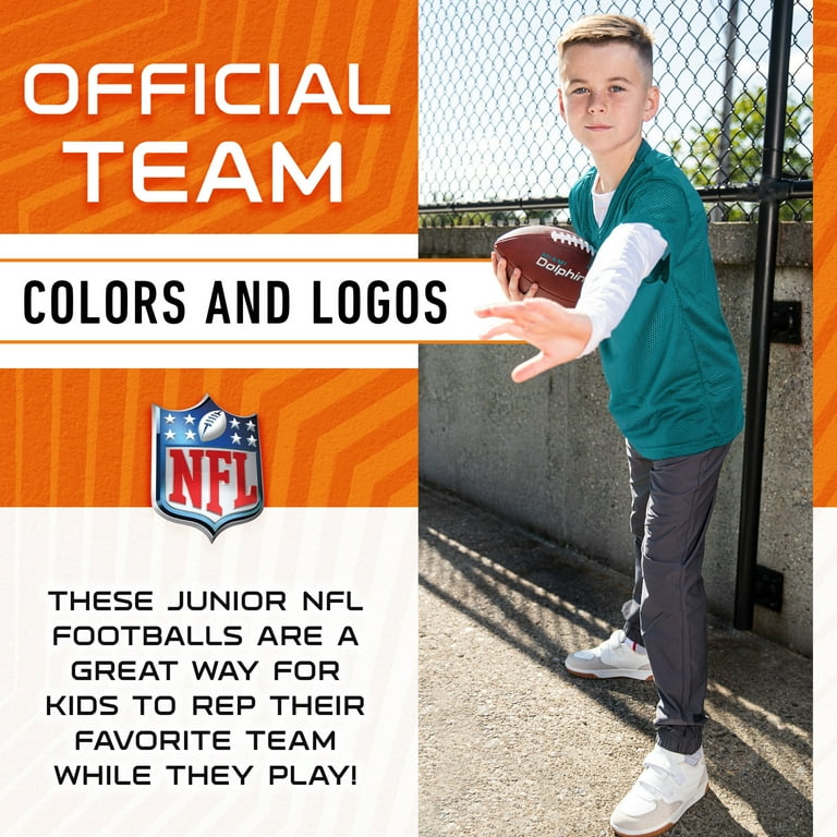 Franklin Sports NFL Miami Dolphins Football - Youth Junior Size
